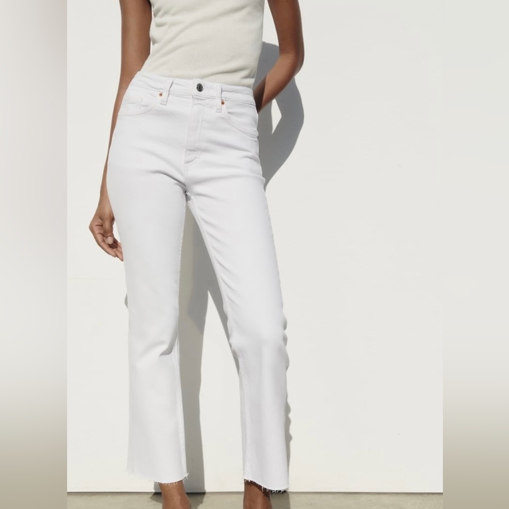 Zara White Jeans SOLD